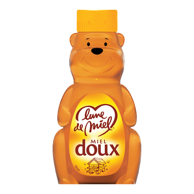 Falcon de miel doux Lune de Miel en forme d'ourson